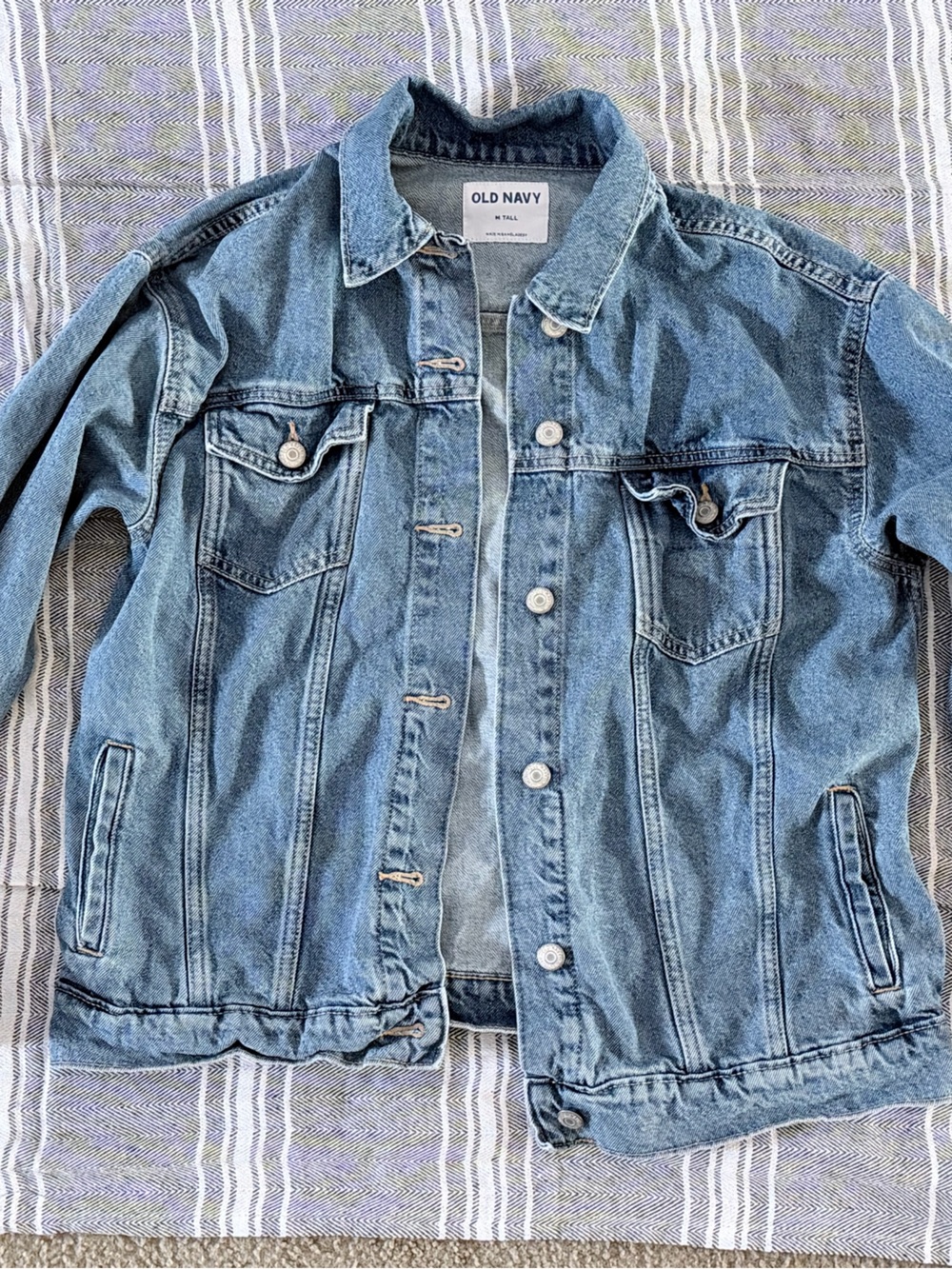 Old Navy Medium Tall Blue Denim Jacket